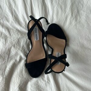 Steve Madden black stiletto heel